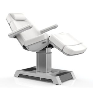 SABA Electric chair – 4 motors | white| Navy | Black